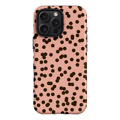 Mini Confetti Pink Chocolate Printed Phone Cases iPhone 16 Pro Max / Armoured by Veronica Tucker - The Dairy