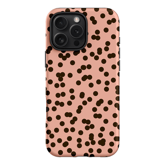 Mini Confetti Pink Chocolate Printed Phone Cases iPhone 16 Pro Max / Armoured by Veronica Tucker - The Dairy