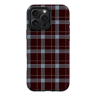 Mocha Plaid Printed Phone Cases iPhone 16 Pro Max / Armoured by The Dairy - The Dairy