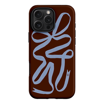 Mocha Ribbon Printed Phone Cases iPhone 16 Pro Max / Armoured by Jasmine Dowling - The Dairy