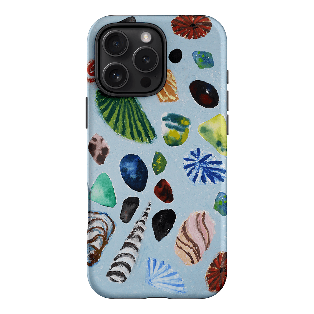 Ocean Currency Printed Phone Cases iPhone 16 Pro Max / Armoured by Lisa Hu - The Dairy