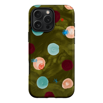 Olive Spot Printed Phone Cases iPhone 16 Pro Max / Armoured by Charlie Taylor - The Dairy