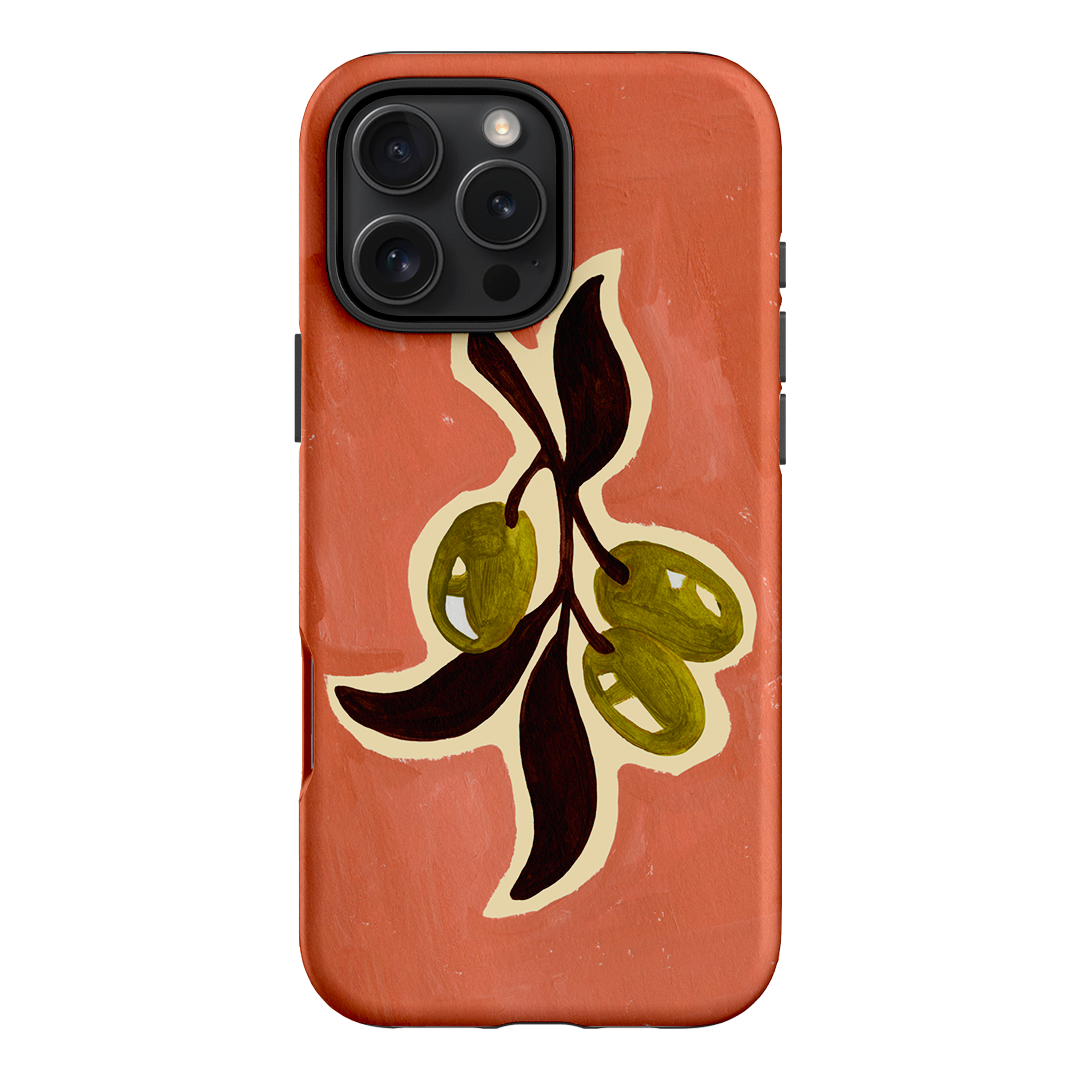 Olives Printed Phone Cases iPhone 16 Pro Max / Armoured by Studio Bon - The Dairy