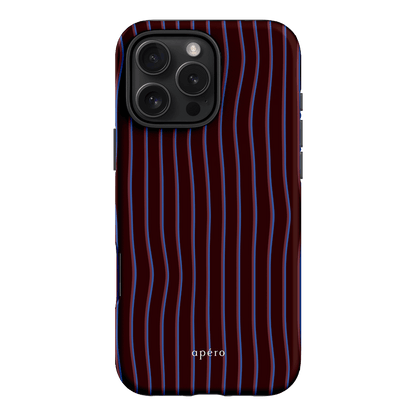 Panama Burgundy Printed Phone Cases iPhone 16 Pro Max / Armoured by Apero - The Dairy