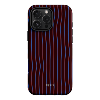 Panama Burgundy Printed Phone Cases iPhone 16 Pro Max / Armoured by Apero - The Dairy