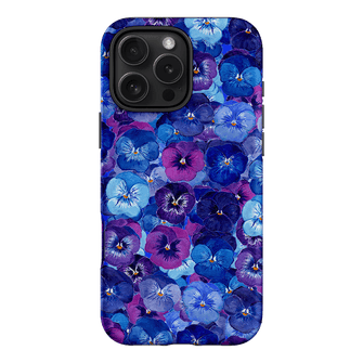 Pansy Jumble Printed Phone Cases iPhone 16 Pro Max / Armoured by Kayla Henley - The Dairy