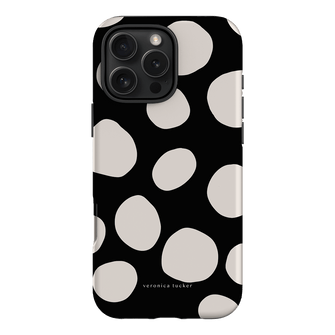 Pebbles Noir Printed Phone Cases iPhone 16 Pro Max / Armoured by Veronica Tucker - The Dairy