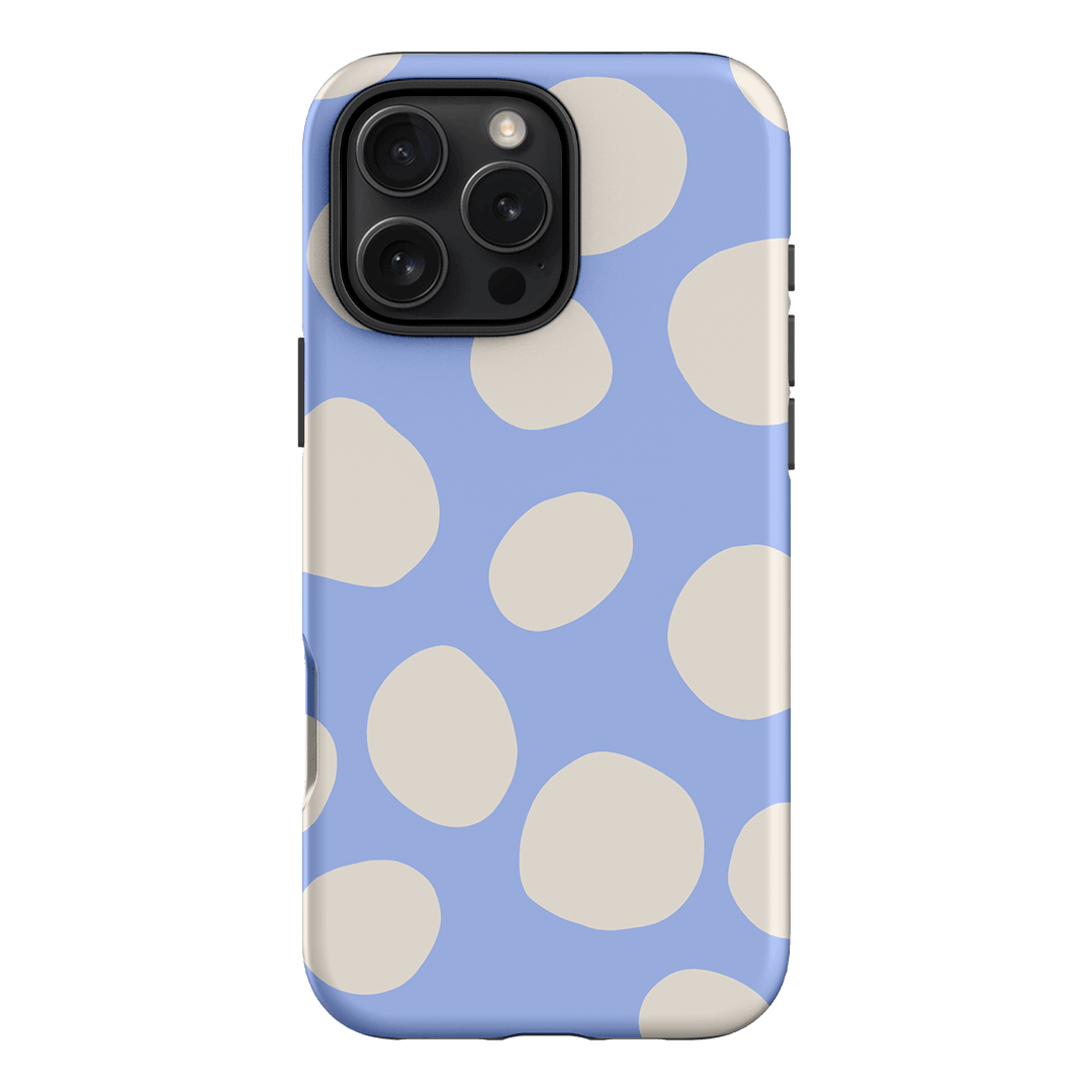 Pebbles Periwinkle Salt Printed Phone Cases iPhone 16 Pro Max / Armoured by Veronica Tucker - The Dairy
