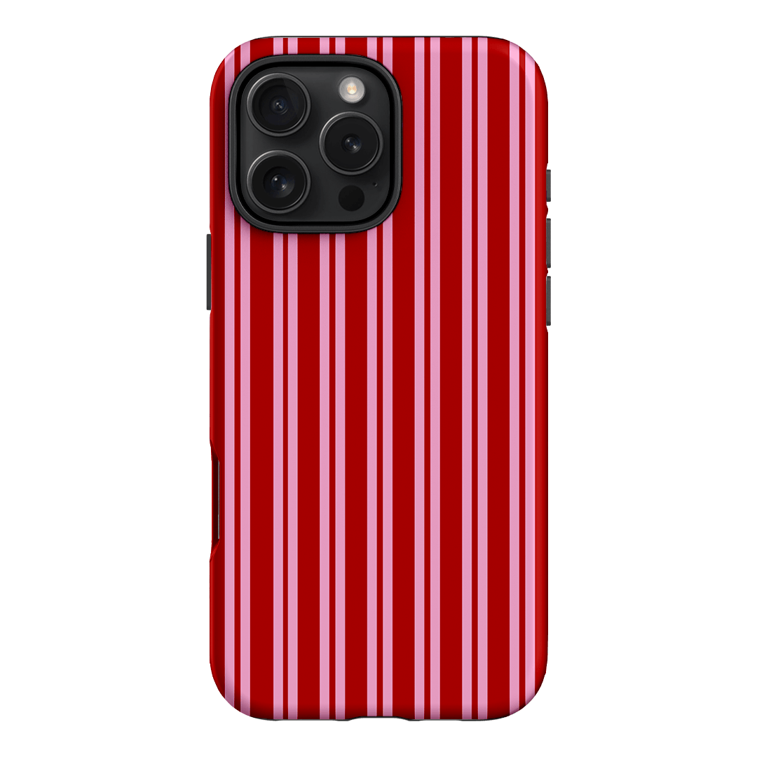 Punch Stripes Printed Phone Cases iPhone 16 Pro Max / Armoured by The Dairy - The Dairy