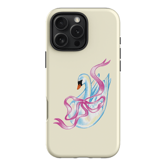 Satin Swan Printed Phone Cases iPhone 16 Pro Max / Armoured by Femke Studio - The Dairy