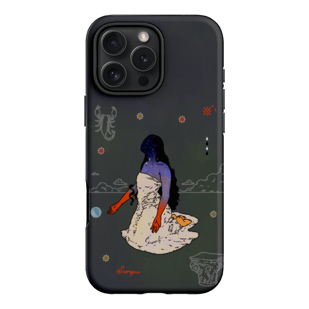 Scorpio Season Printed Phone Cases iPhone 16 Pro Max / Armoured by Easty Beasty - The Dairy