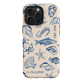 Sea Call Printed Phone Cases iPhone 16 Pro Max / Armoured by Cass Deller - The Dairy