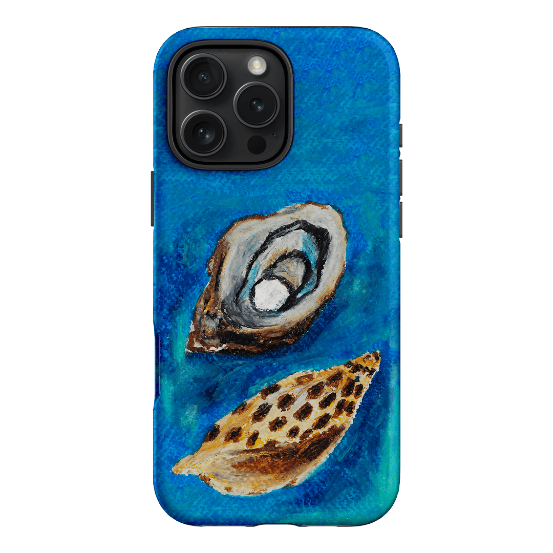 Sea Shells Printed Phone Cases iPhone 16 Pro Max / Armoured by Lisa Hu - The Dairy