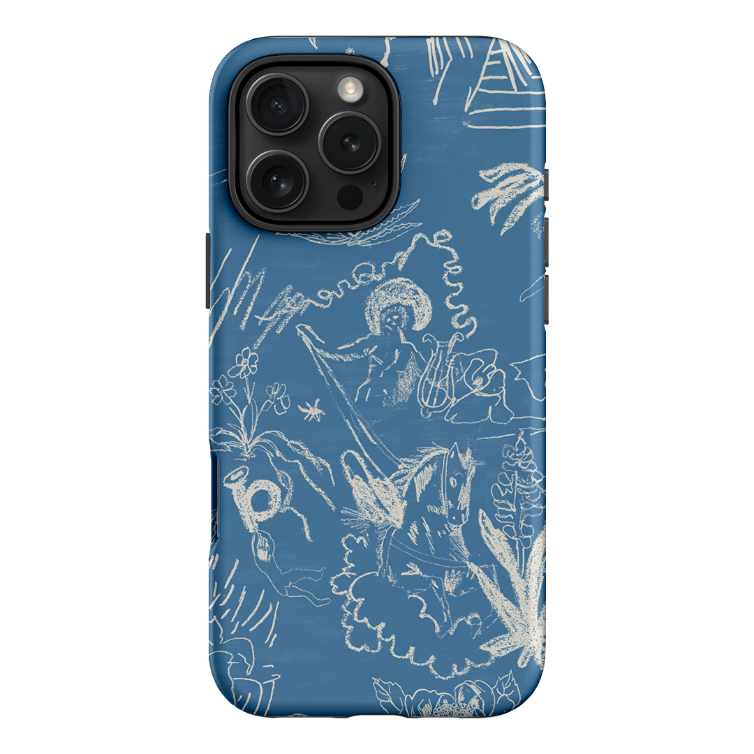 Temple Del Sol Printed Phone Cases iPhone 16 Pro Max / Armoured by Desmond & Dempsey - The Dairy