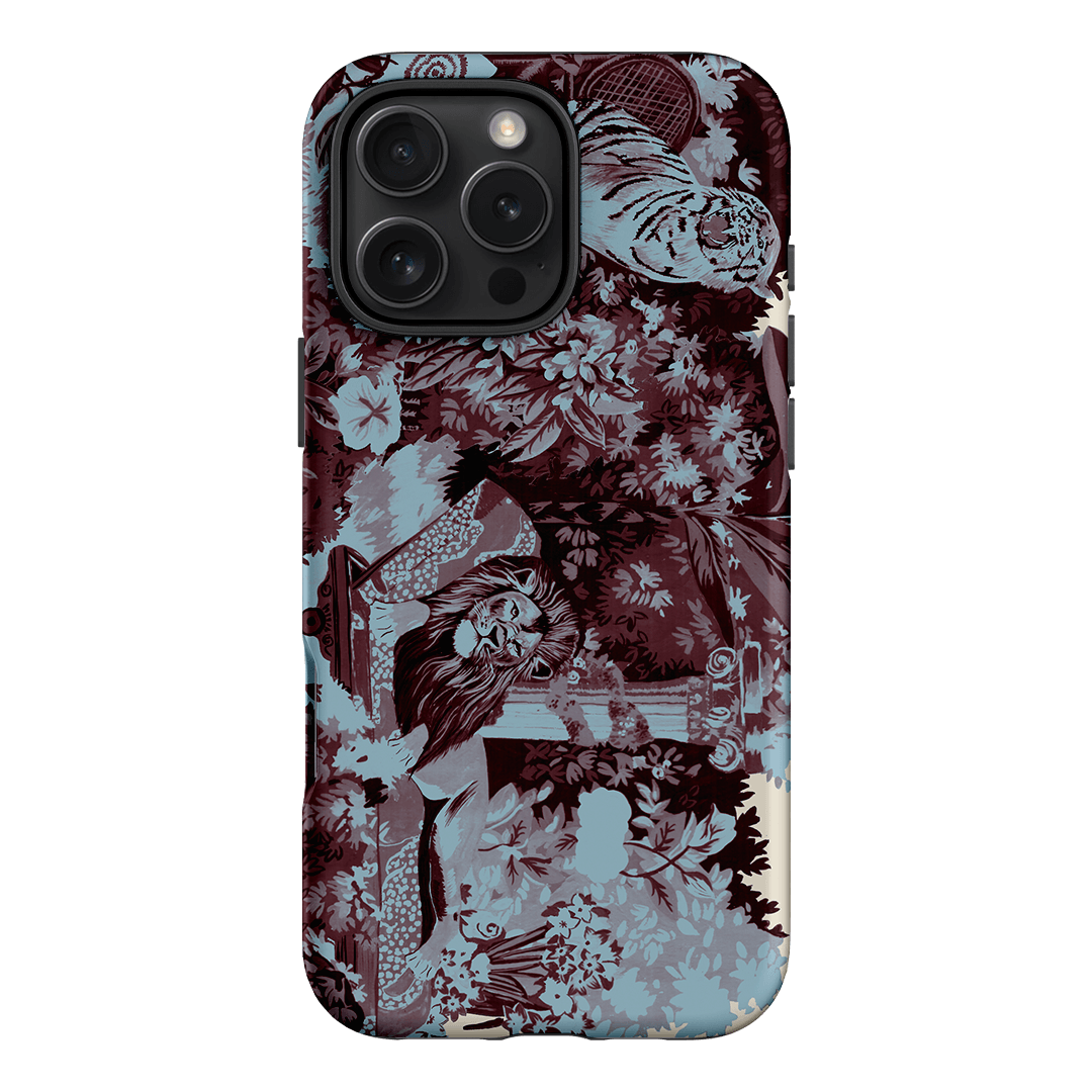 Tippi Blue Printed Phone Cases iPhone 16 Pro Max / Armoured by Desmond & Dempsey - The Dairy