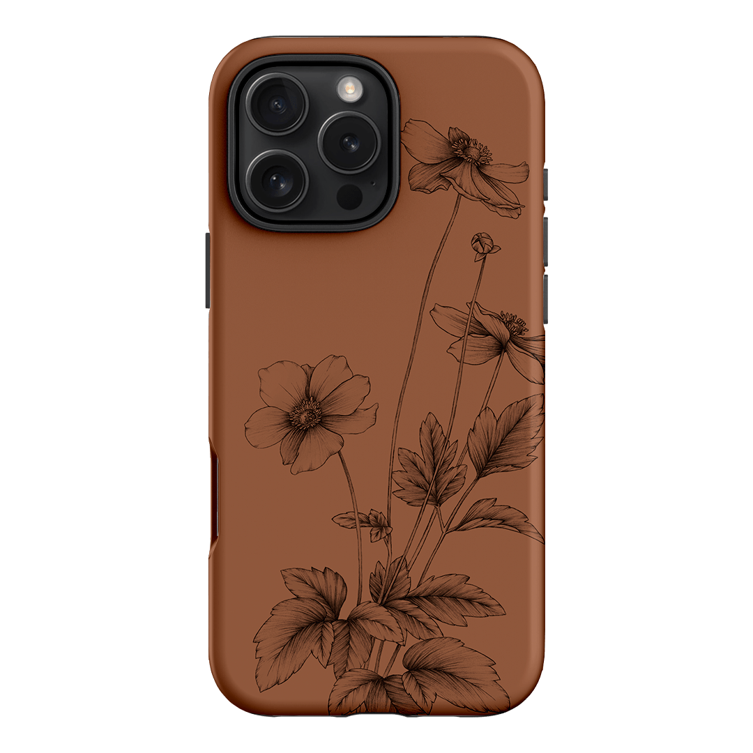 Windflowers Study Printed Phone Cases iPhone 16 Pro Max / Armoured by Typoflora - The Dairy