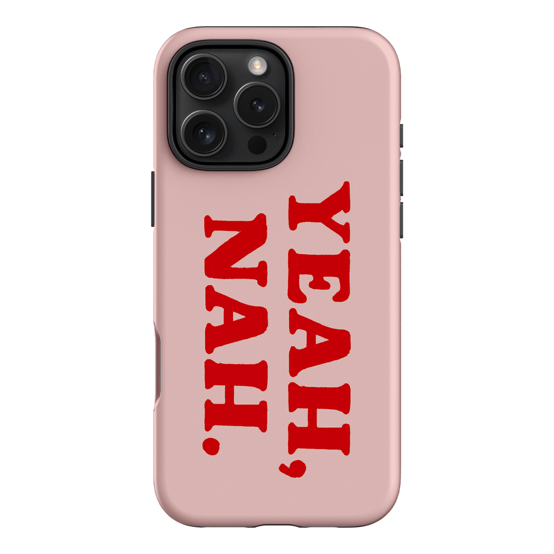 Yeah Nah Printed Phone Cases iPhone 16 Pro Max / Armoured by Jasmine Dowling - The Dairy