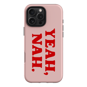 Yeah Nah Printed Phone Cases iPhone 16 Pro Max / Armoured by Jasmine Dowling - The Dairy