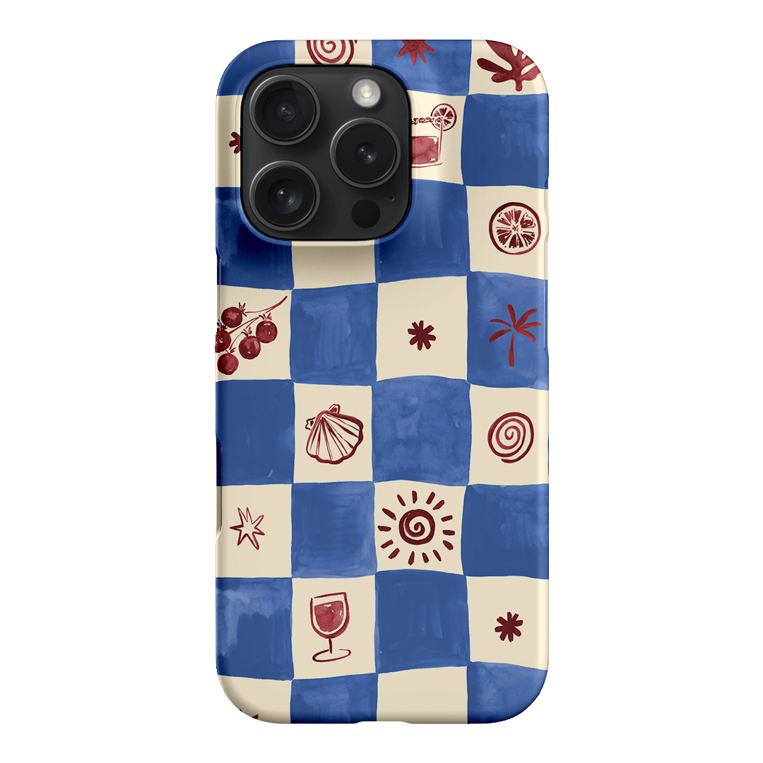 Afternoon Mezze Cornflower Printed Phone Cases iPhone 16 Pro / Snap by Charlie Taylor - The Dairy