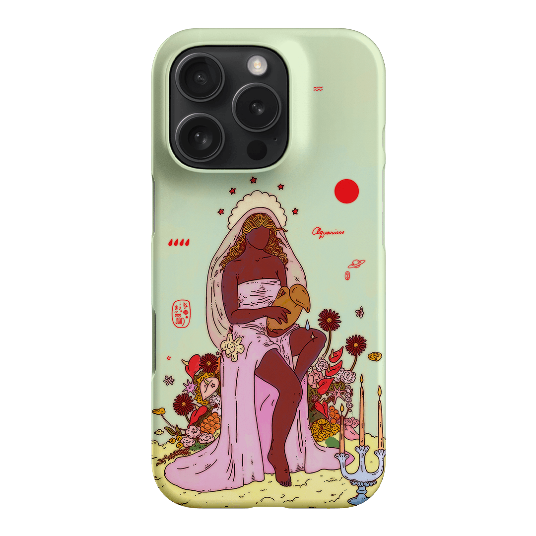 Aquarius Season Printed Phone Cases iPhone 16 Pro / Snap by Easty Beasty - The Dairy
