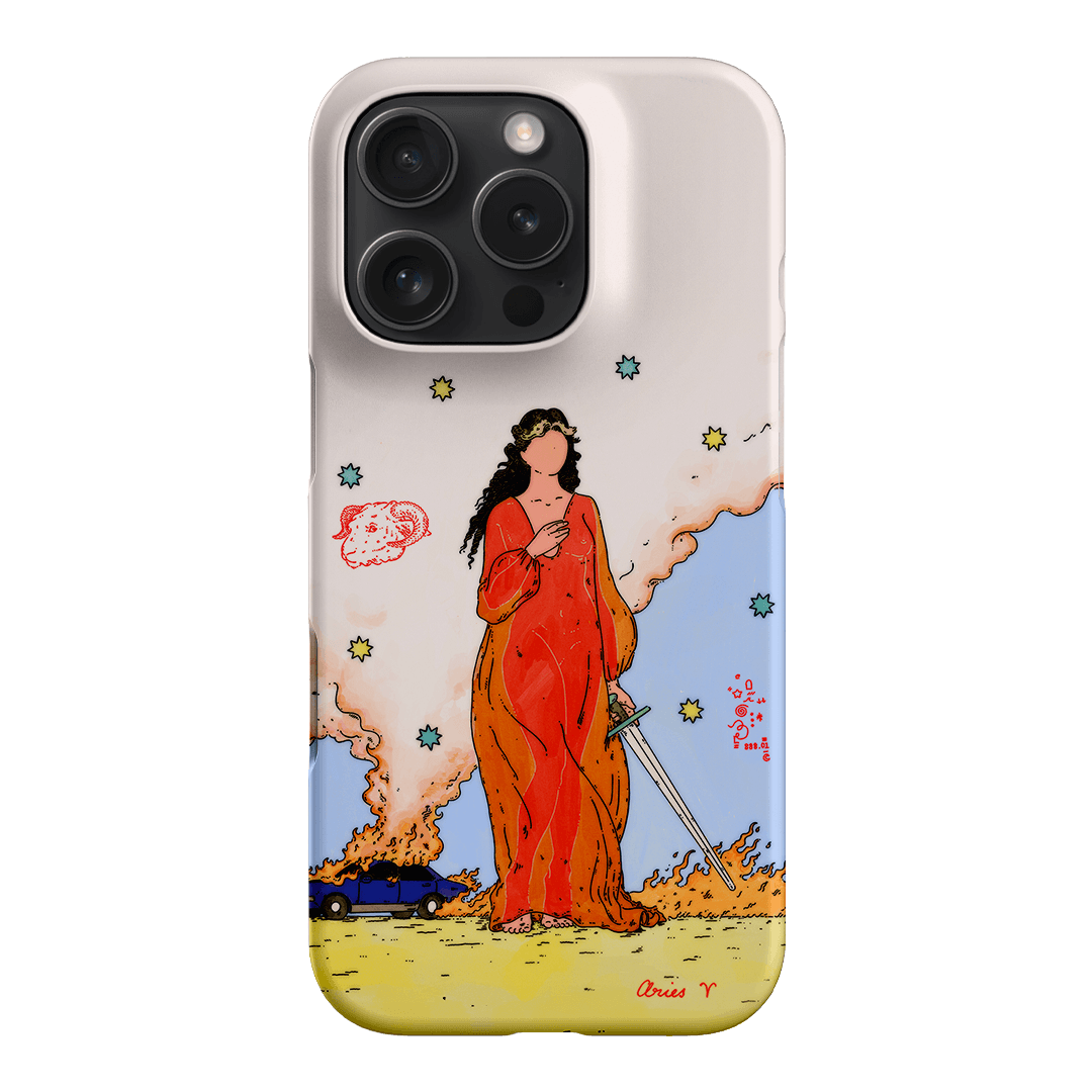 Aries Season Printed Phone Cases iPhone 16 Pro / Snap by Easty Beasty - The Dairy