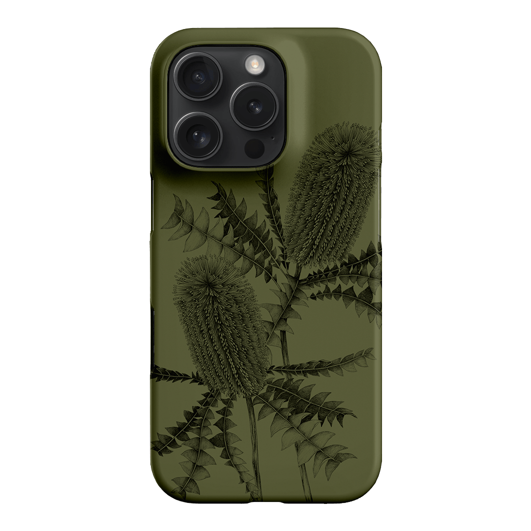 Banksia Study Printed Phone Cases iPhone 16 Pro / Snap by Typoflora - The Dairy