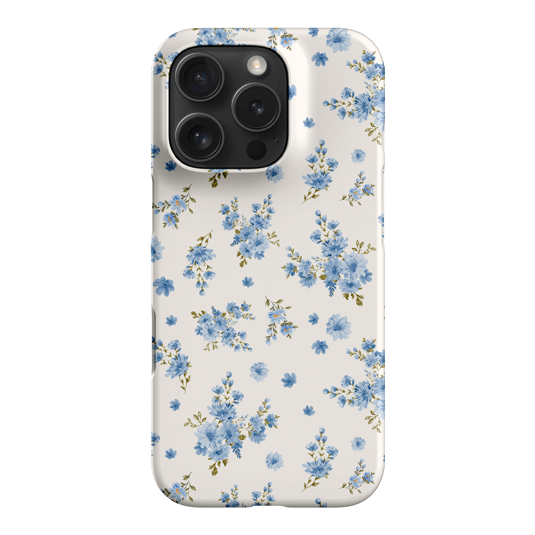 Blue Meadow Printed Phone Cases iPhone 16 Pro / Snap by Kasiags Art - The Dairy