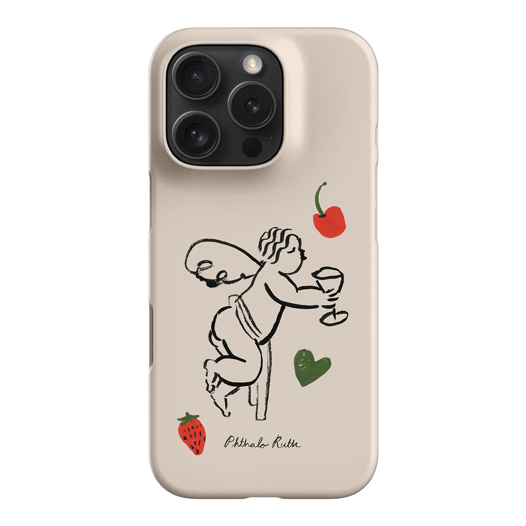 Cherub Printed Phone Cases iPhone 16 Pro / Snap by Phthalo Ruth - The Dairy