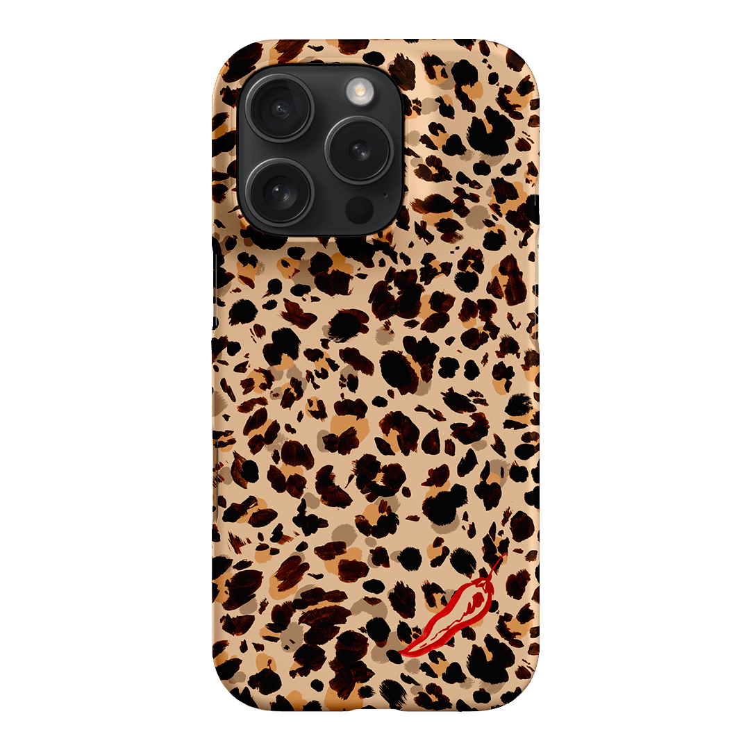 Chilli Leopard Printed Phone Cases iPhone 16 Pro / Snap by Charlie Taylor - The Dairy