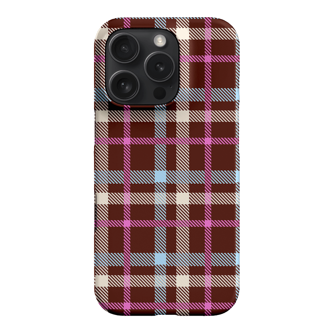 Confetti Plaid Printed Phone Cases iPhone 16 Pro / Snap by The Dairy - The Dairy