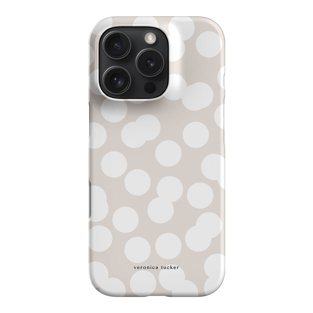 Confetti White Printed Phone Cases iPhone 16 Pro / Snap by Veronica Tucker - The Dairy