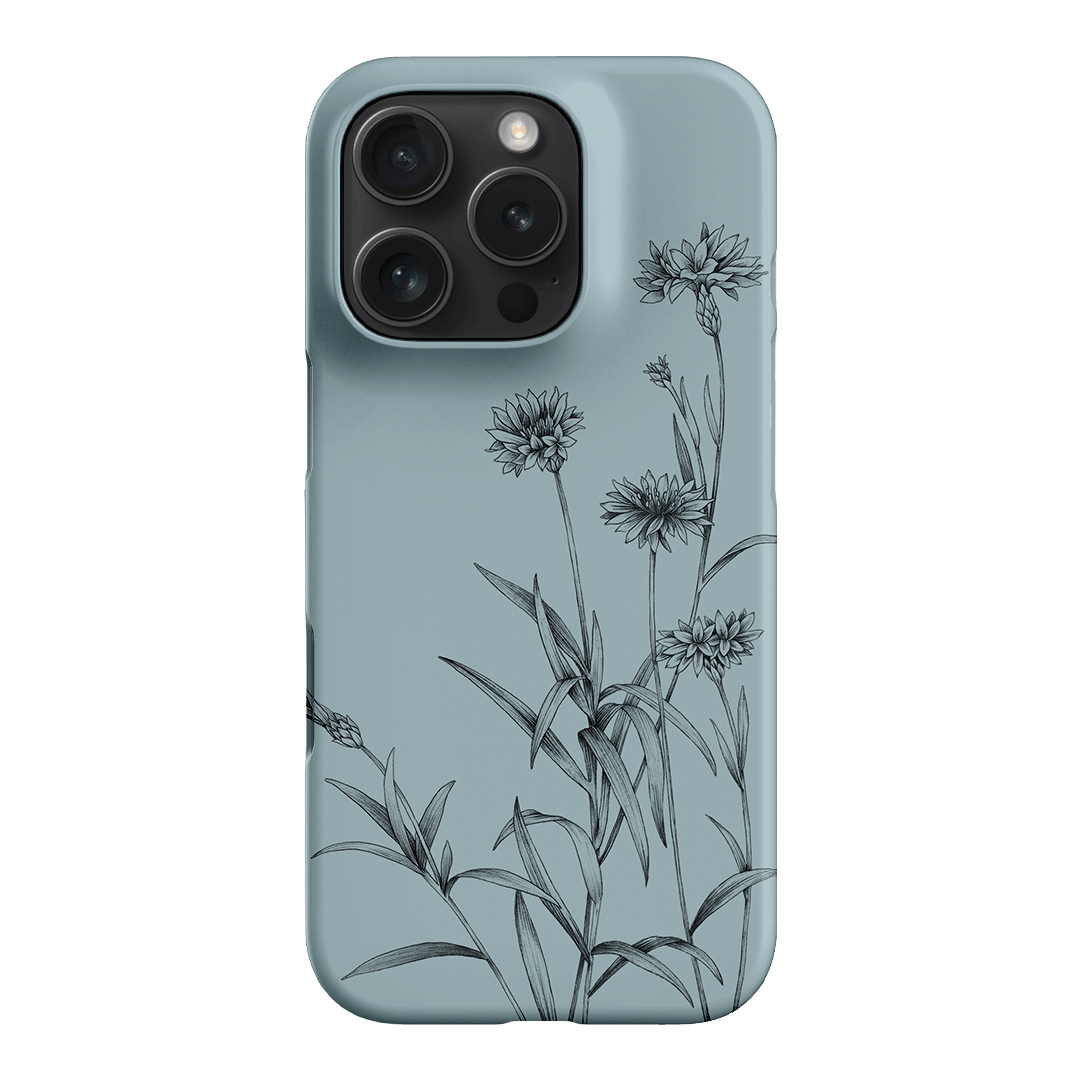 Cornflowers Study Printed Phone Cases iPhone 16 Pro / Snap by Typoflora - The Dairy