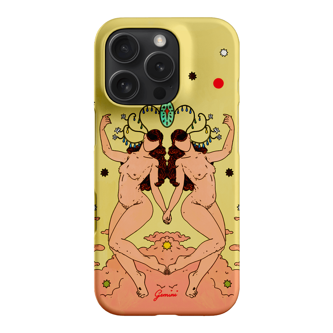Gemini Season Printed Phone Cases iPhone 16 Pro / Snap by Easty Beasty - The Dairy