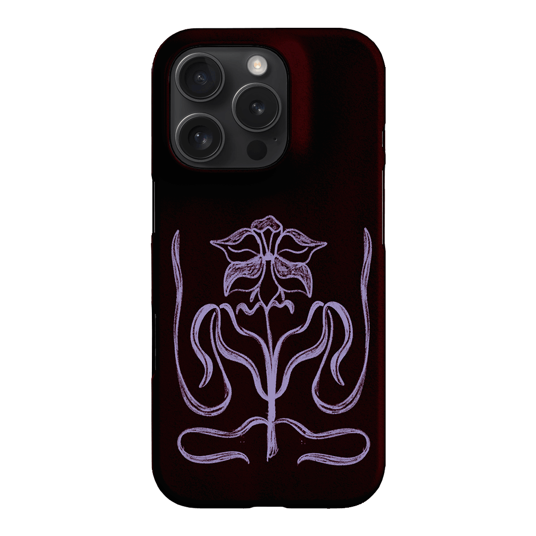 Growth Burgundy Printed Phone Cases by The Dairy - The Dairy