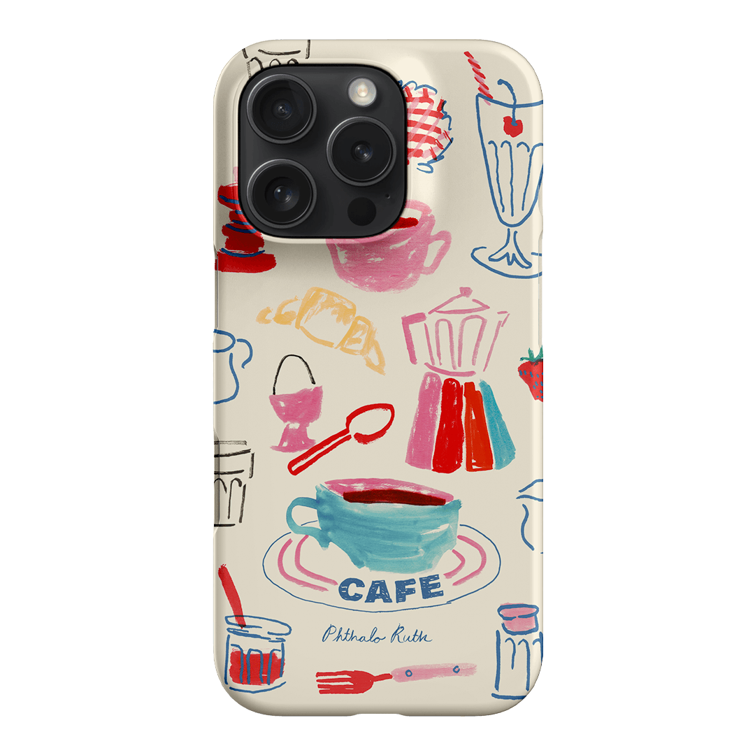 Home Cafe Printed Phone Cases iPhone 16 Pro / Snap by Phthalo Ruth - The Dairy