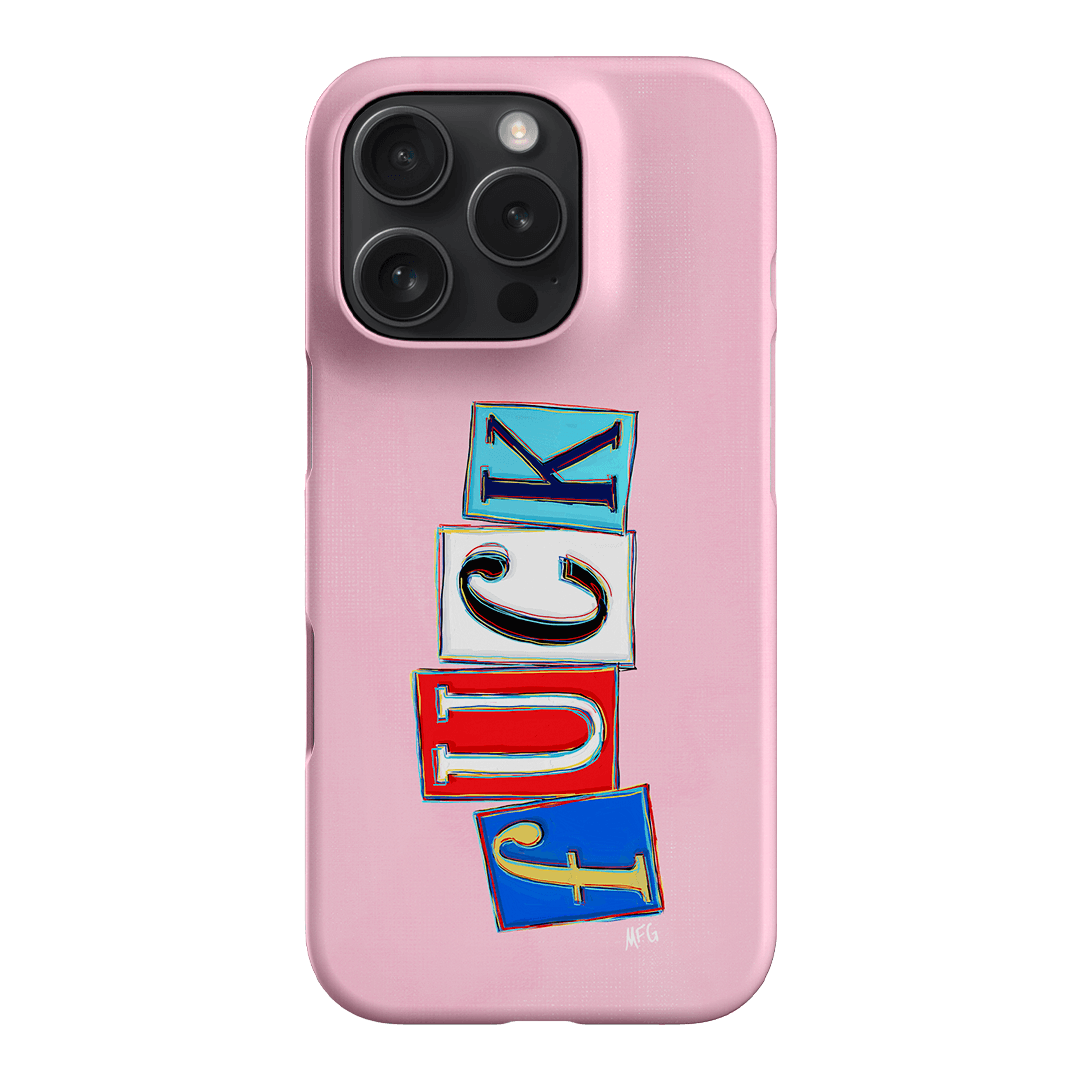Lil Fcks Pink Printed Phone Cases iPhone 16 Pro / Snap by Margarbs Art - The Dairy