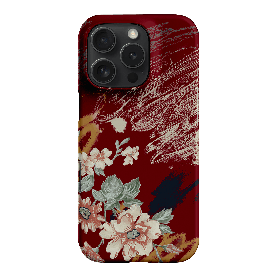 Love Floral Printed Phone Cases iPhone 16 Pro / Snap by Desmond & Dempsey - The Dairy