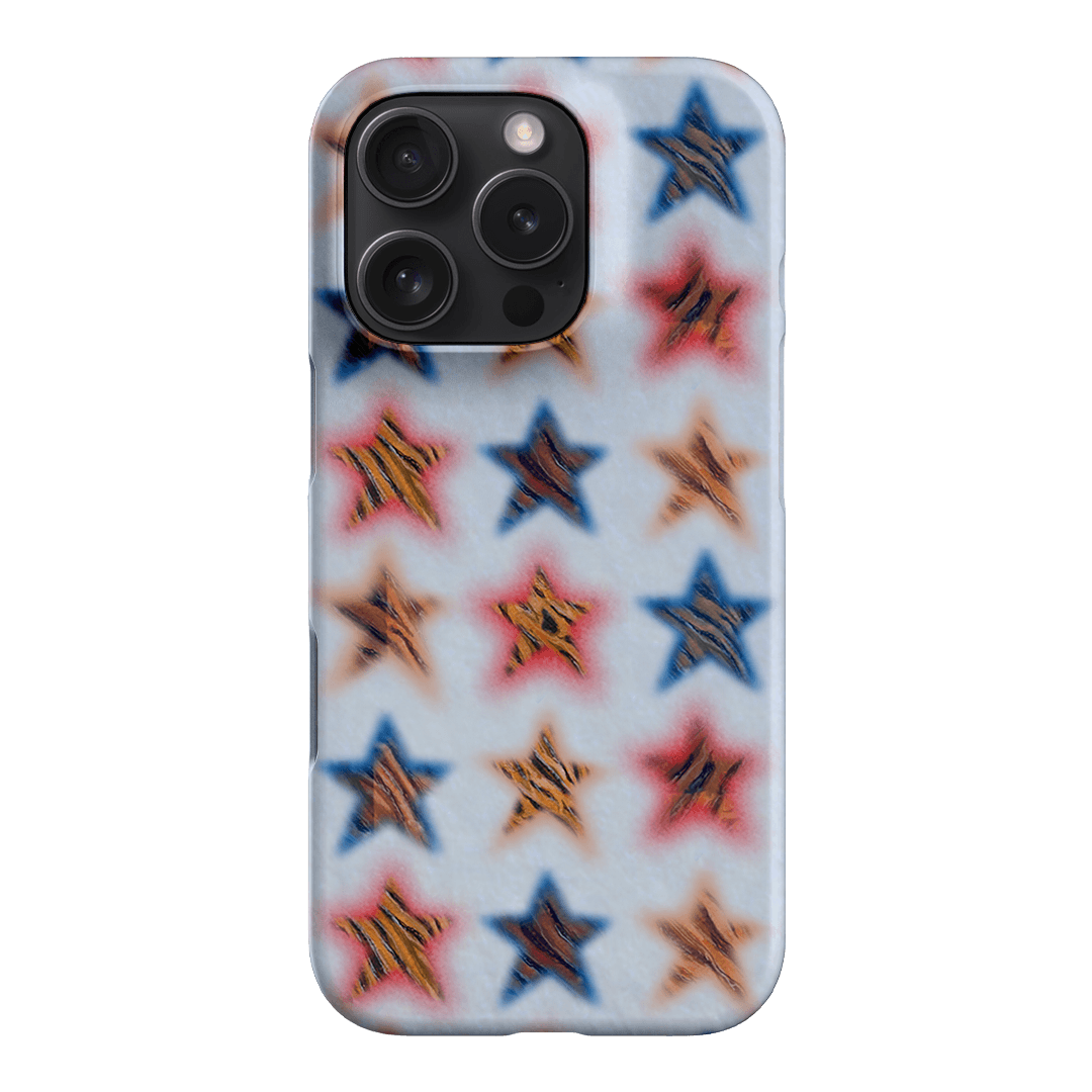 Lucky Stars Tiger Printed Phone Cases iPhone 16 Pro / Snap by BG. Studio - The Dairy
