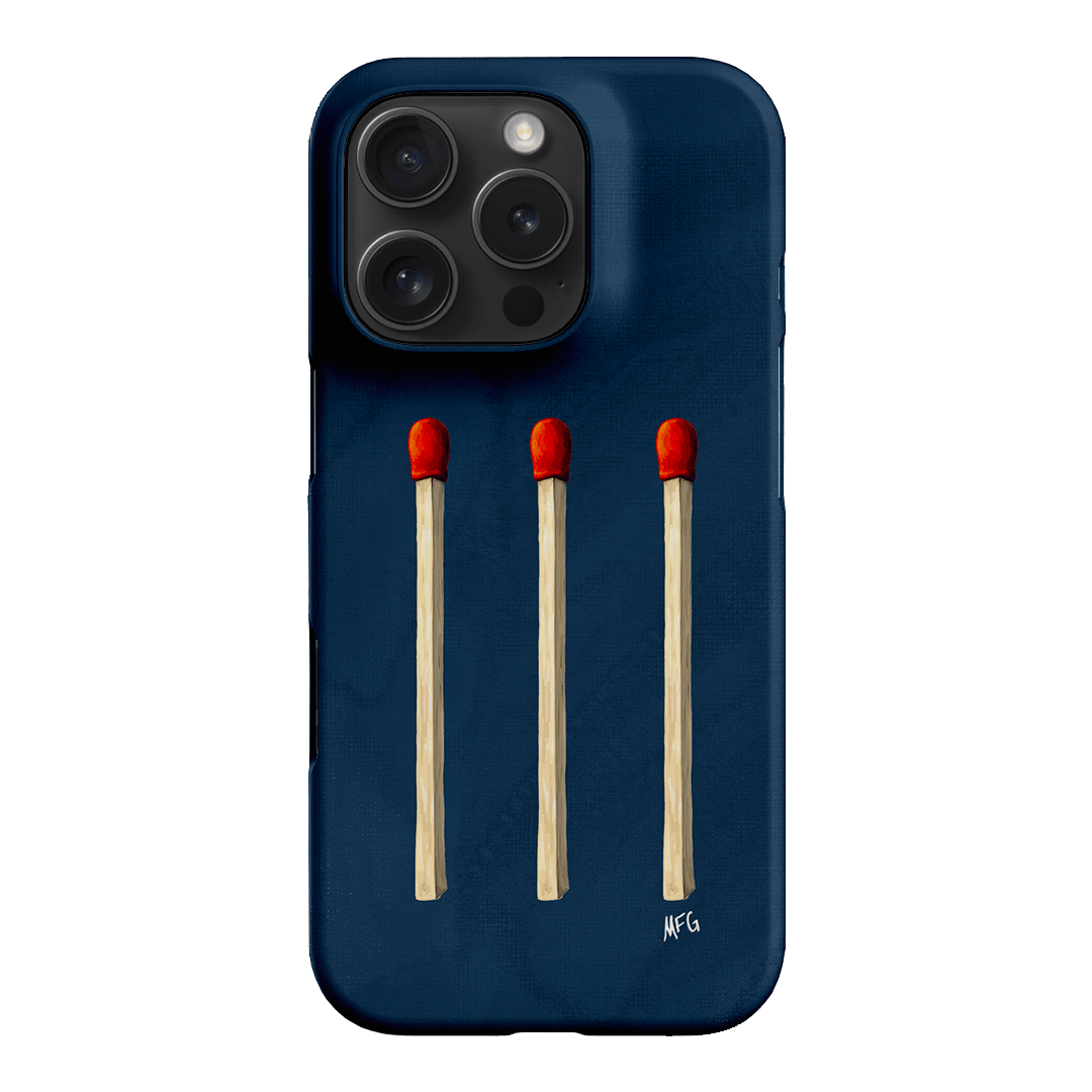 Matchstick Printed Phone Cases iPhone 16 Pro / Snap by Margarbs Art - The Dairy