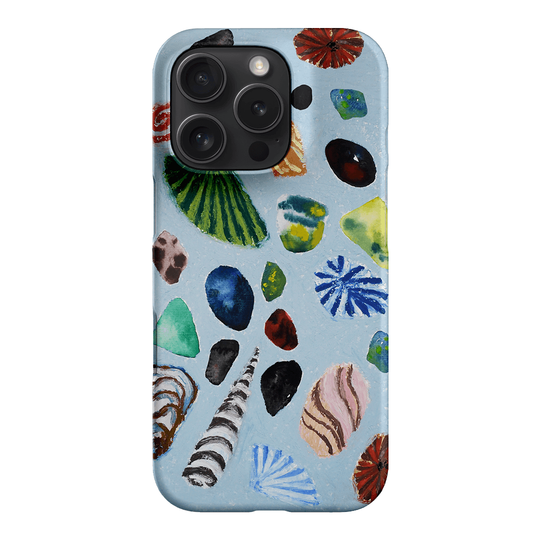 Ocean Currency Printed Phone Cases iPhone 16 Pro / Snap by Lisa Hu - The Dairy