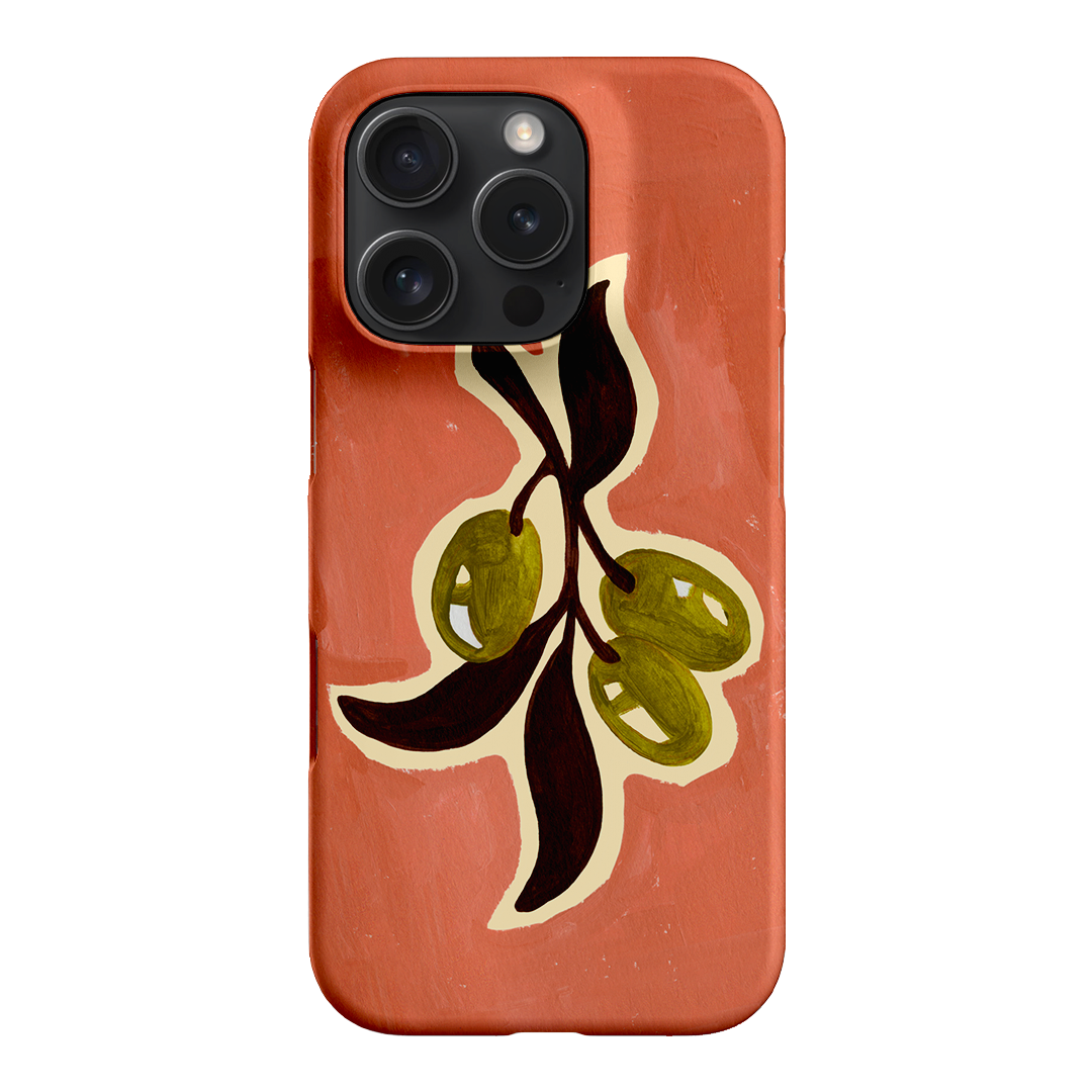 Olives Printed Phone Cases iPhone 16 Pro / Snap by Studio Bon - The Dairy