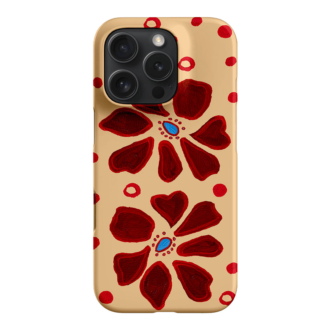 Painted Petal Sorbet Printed Phone Cases iPhone 16 Pro / Snap by BG. Studio - The Dairy