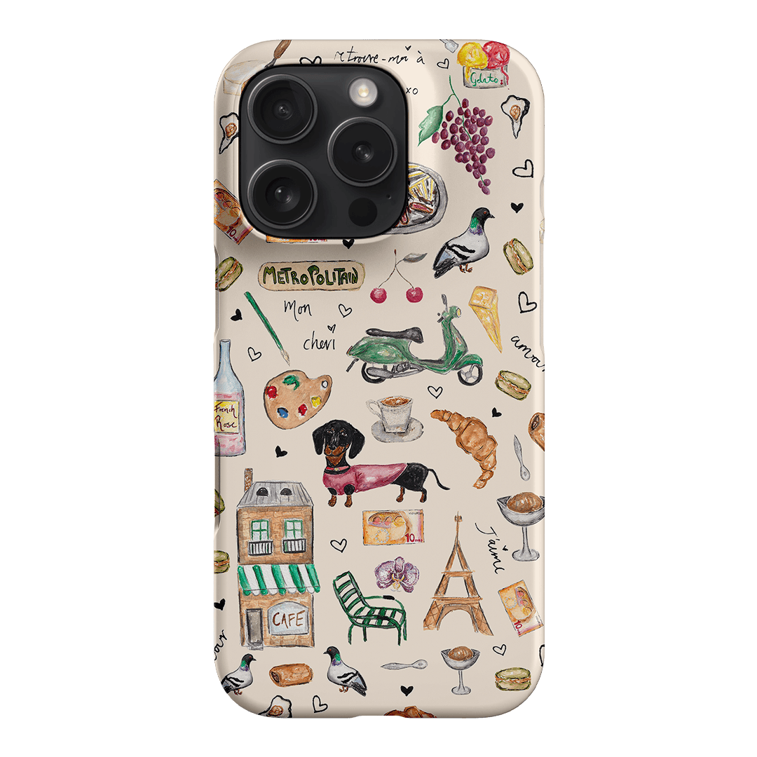 Parisian Daydream Printed Phone Cases iPhone 16 Pro / Snap by BG. Studio - The Dairy
