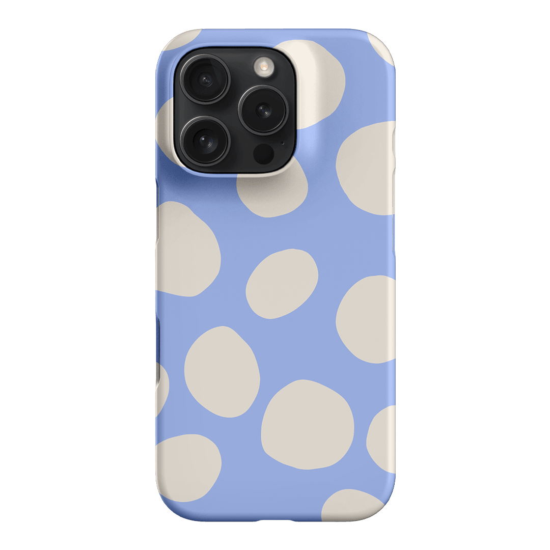 Pebbles Periwinkle Salt Printed Phone Cases iPhone 16 Pro / Snap by Veronica Tucker - The Dairy