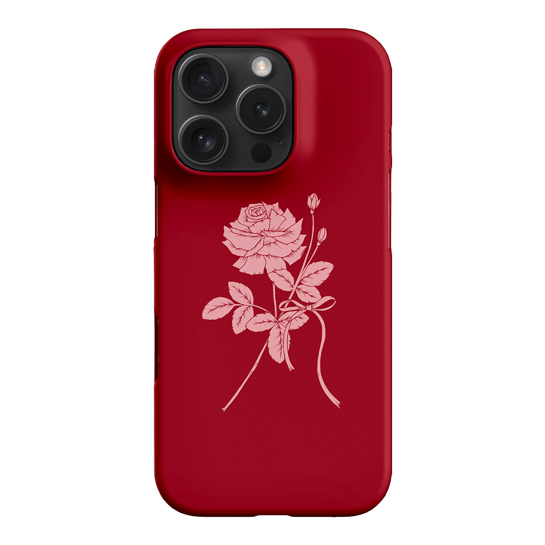 Rouge Printed Phone Cases iPhone 16 Pro / Snap by Typoflora - The Dairy