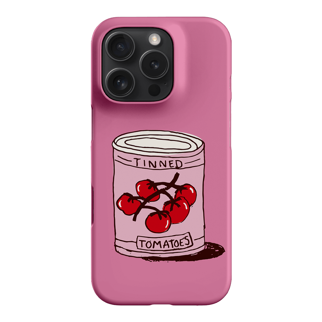 Saucy Pink Printed Phone Cases iPhone 16 Pro / Snap by The Dairy - The Dairy