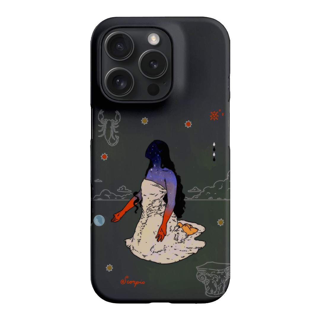 Scorpio Season Printed Phone Cases iPhone 16 Pro / Snap by Easty Beasty - The Dairy