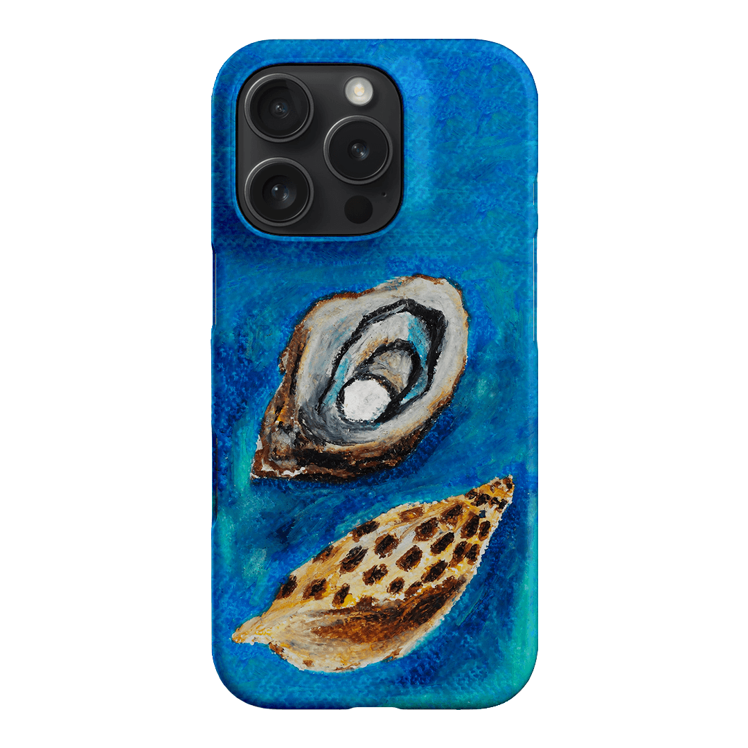 Sea Shells Printed Phone Cases iPhone 16 Pro / Snap by Lisa Hu - The Dairy