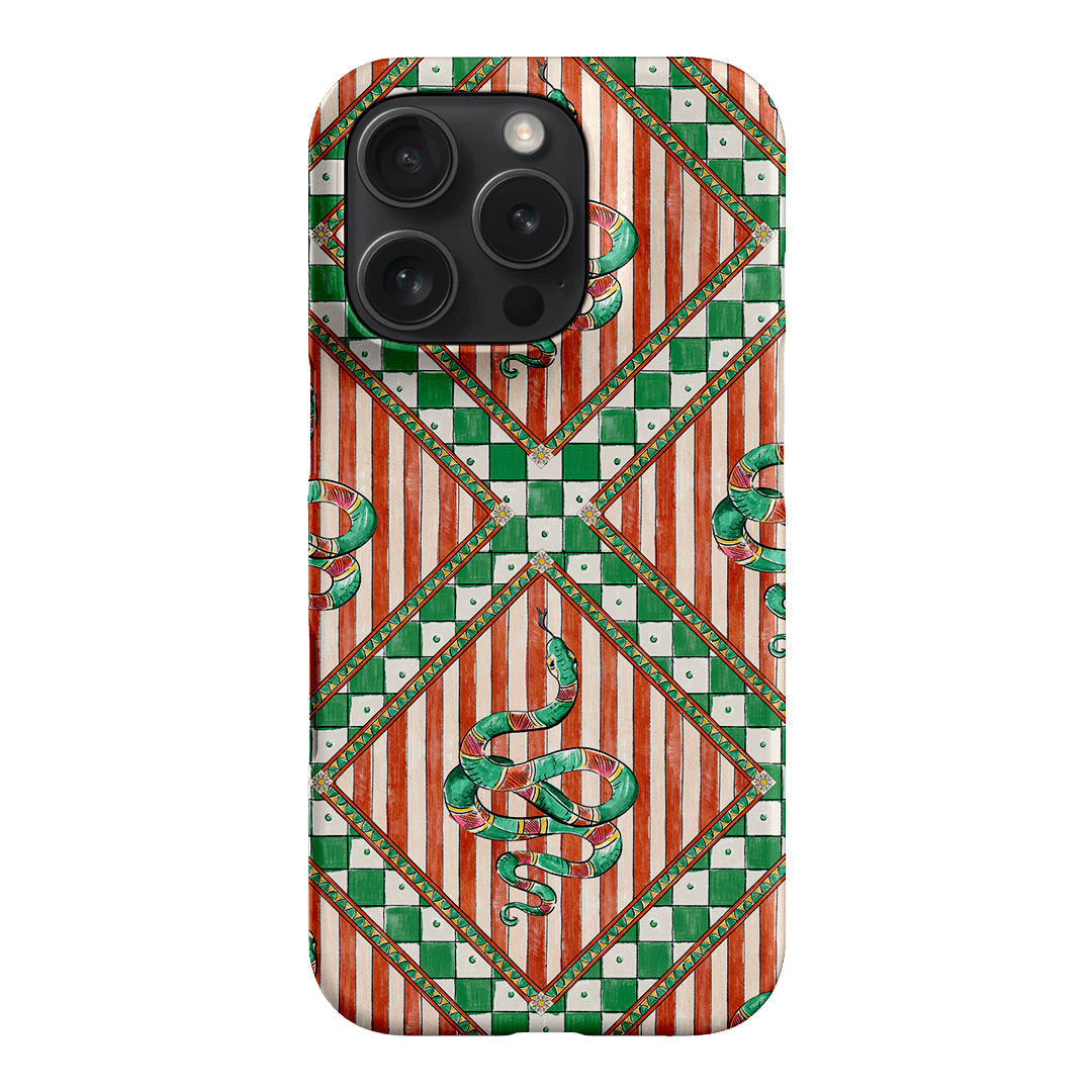 Serpent Printed Phone Cases iPhone 16 Pro / Snap by Fenton & Fenton - The Dairy