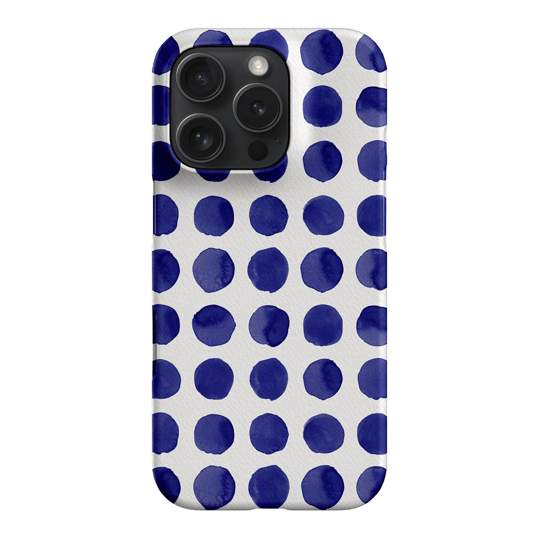 Spots in Blueberry Printed Phone Cases by The Dairy - The Dairy